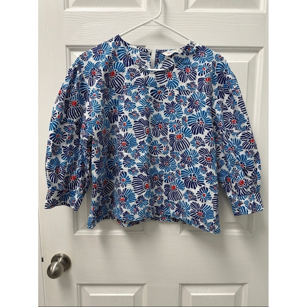 Womens Compania Fantastica Red White Blue Shirt